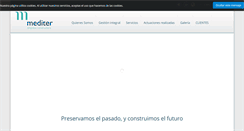 Desktop Screenshot of mediter-obras.com